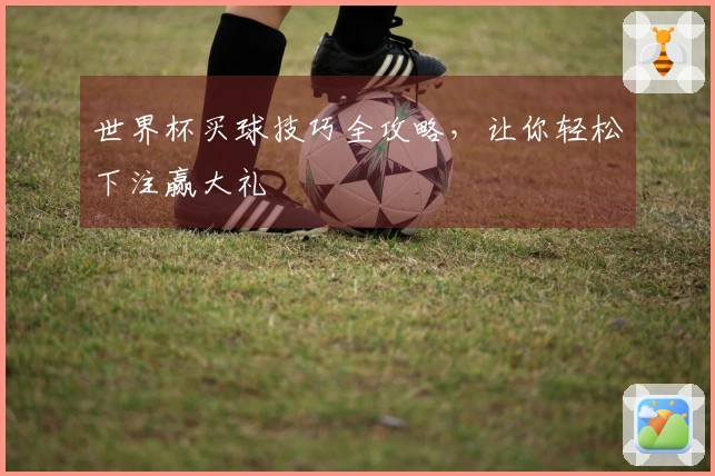 世界杯买球技巧全攻略，让你轻松下注赢大礼