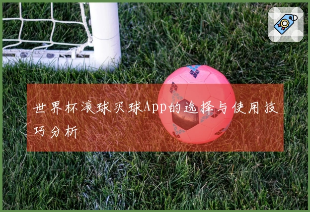 世界杯滚球买球App的选择与使用技巧分析