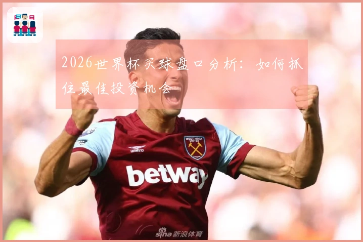 2026世界杯买球盘口分析：如何抓住最佳投资机会